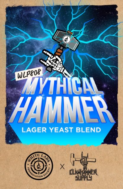 White Labs 808 Mythical Hammer Lager Yeast Blend PurePitch® Next Generation - Image 2