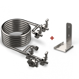 Spike Counterflow Wort Chiller + Bracket