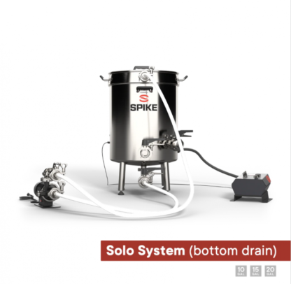 Spike Solo System Bottom Draining - 15 Gallon (240V)