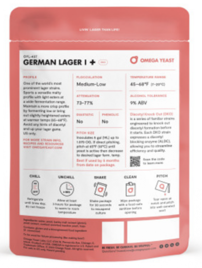 Omega OYL-437 German Lager 1 + - Image 2