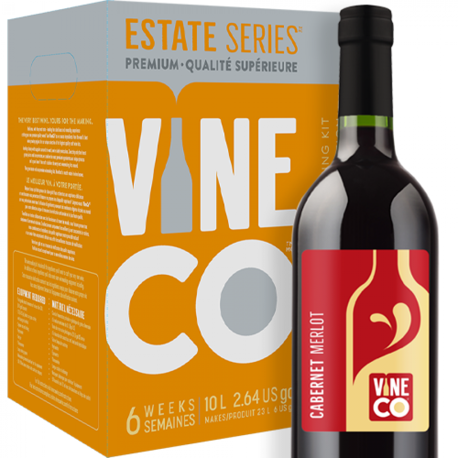 VineCo Estate Series™ Wine Making Kit - California Cabernet Merlot