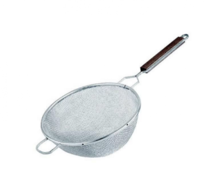 Stainless Steel Strainer, 9.5"