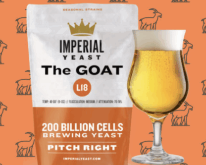 L18 The Goat - Imperial Yeast | 200 Billion Cells (Seasonal Strain)