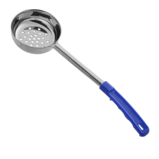 Slotted Ladle, 8oz, Stainless Steel