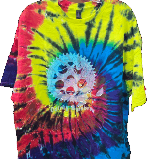 Quirky Homebrew Tie Dyed Unisex T-Shirt - 2XL - Shirt #1