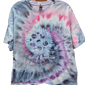 Quirky Homebrew Tie Dyed Unisex T-Shirt - 2XL - Shirt #2