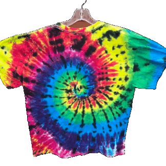 Quirky Homebrew Tie Dyed Unisex T-Shirt - 2XL - Shirt #5