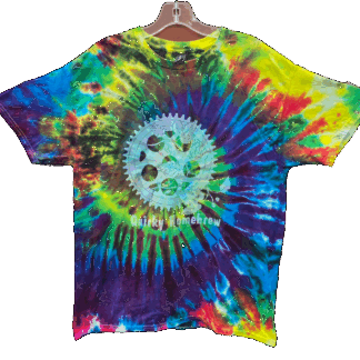 Quirky Homebrew Tie Dyed Unisex T-Shirt - Large - Shirt #4