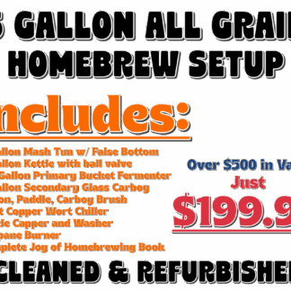 Used 5 Gallon All Grain Homebrew Setup