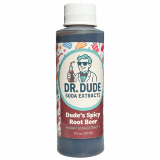 Dr. Dude Soda Extracts | Dude's Spicy Root Beer | 4 oz
