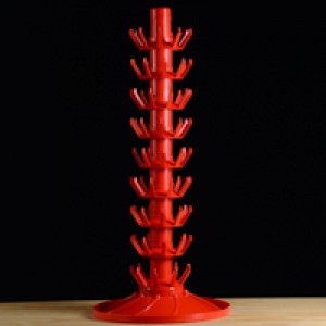 81 Bottle Tree Drainer Rotating