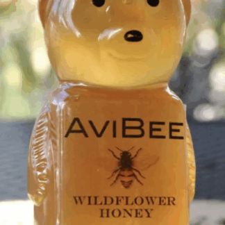 Avibee Wildflower Honey 12oz Bear