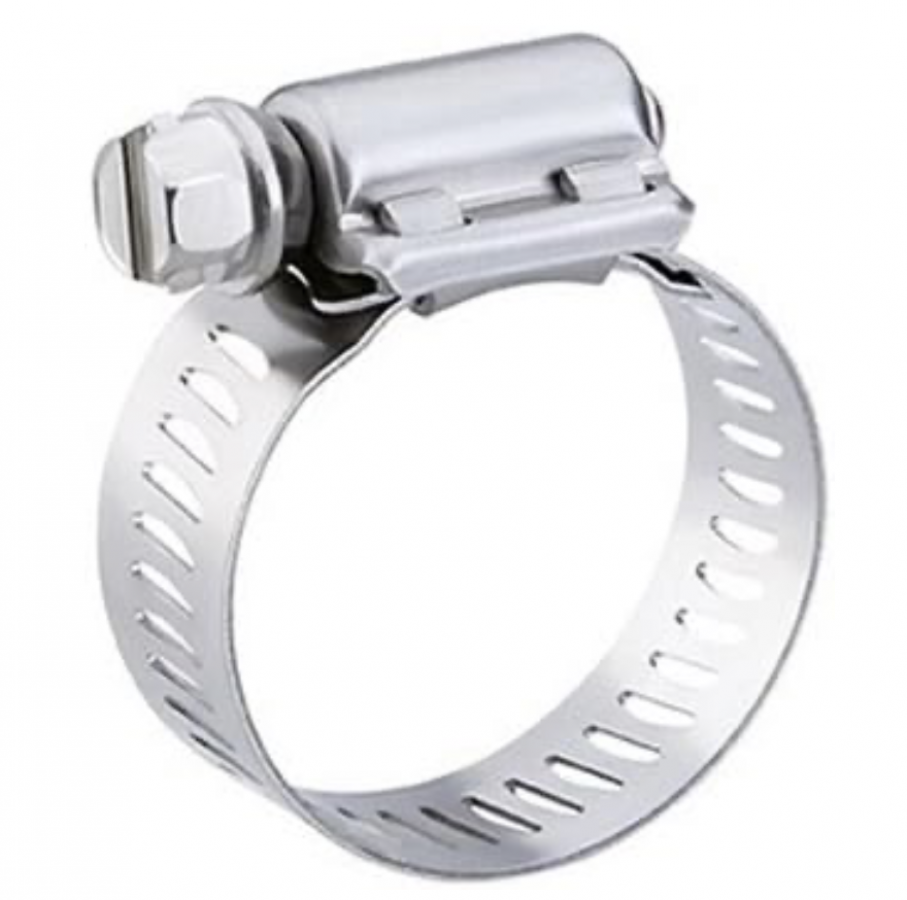 9/16" - 1 1/4" S/S Hose Screw Clamp