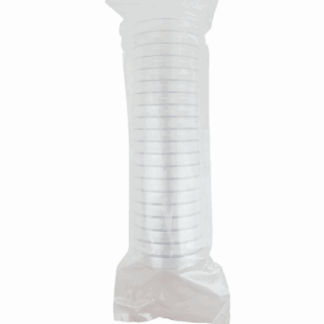 90mm x 15mm 2 Piece Petri Dishes, 25pk