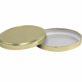 100mm Metal Lid for 1 Gallon Wide Mouth Jars (Each) 100-2055 Lug Finish