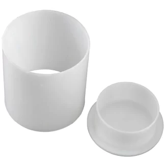 Hard Cheese Mold with Follower, Round, 2lb (Small)