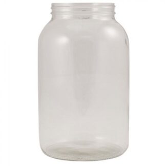 Glass Fermentation Jar | 1 Gallon | No Lid | 100mm Lug Finish