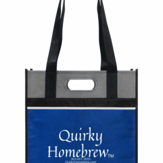 Quirky Double Handle Tote Bag (Red or Blue Color)
