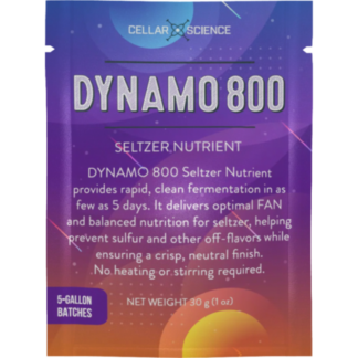 CellarScience® Dynamo 800 | Seltzer Nutrient for 5 gallon batch