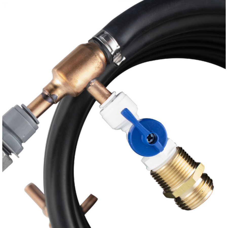 Duotight Push-In Fitting - 9.5 mm (3/8 in.) x 1/2 in. BSP Ball Valve - Image 2