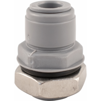 Duotight Push-In Bulkhead - 9.5 mm (3/8 in.) x 1/2 in. BSP