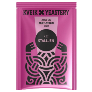 Kveik Yeastery | K.22 Stalljen | Multi-Strain Kveik Yeast | Dry Beer Yeast 7g