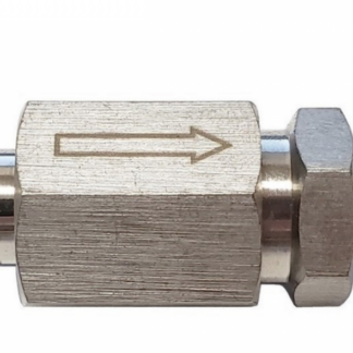Single Check Valve, 1/4"MFL > 1/4"MFL (S/S)