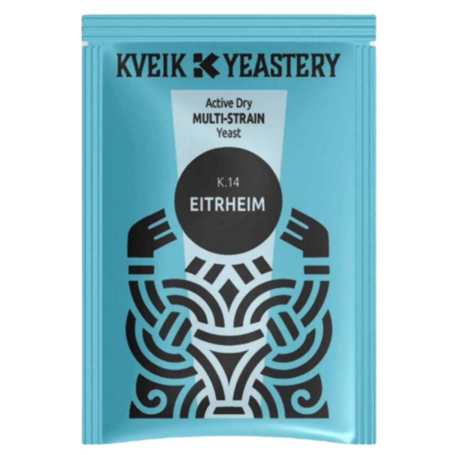Kveik Yeastery | K.14 Eitrheim | Multi-Strain Kveik Yeast | Dry Beer Yeast 7g