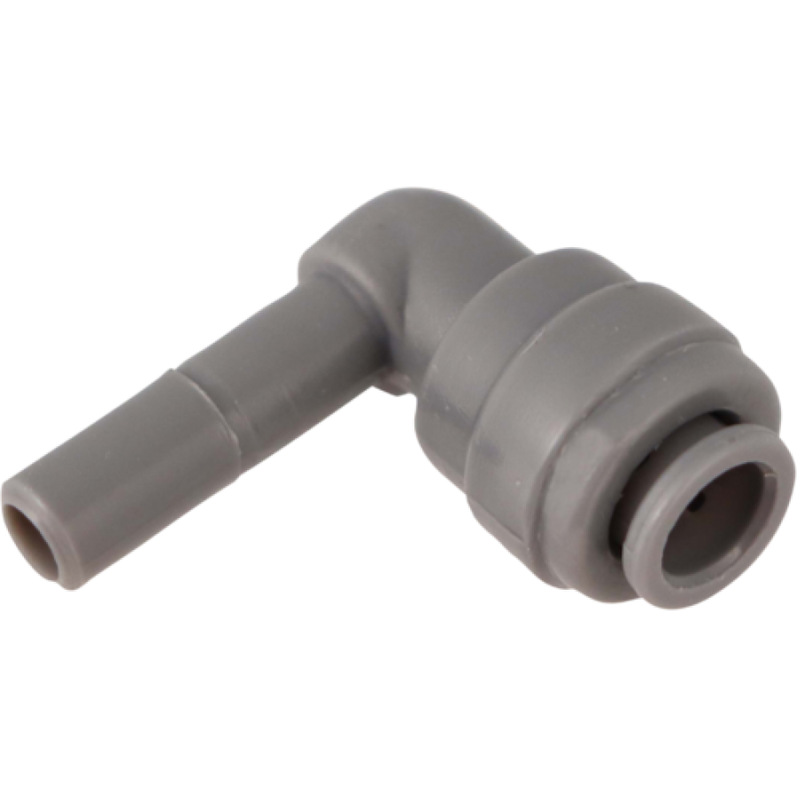 Monotight Push-In Fitting | 6.35 mm (1/4") Female x 6.35 mm (1/4") Male Elbow Duotight Compatible