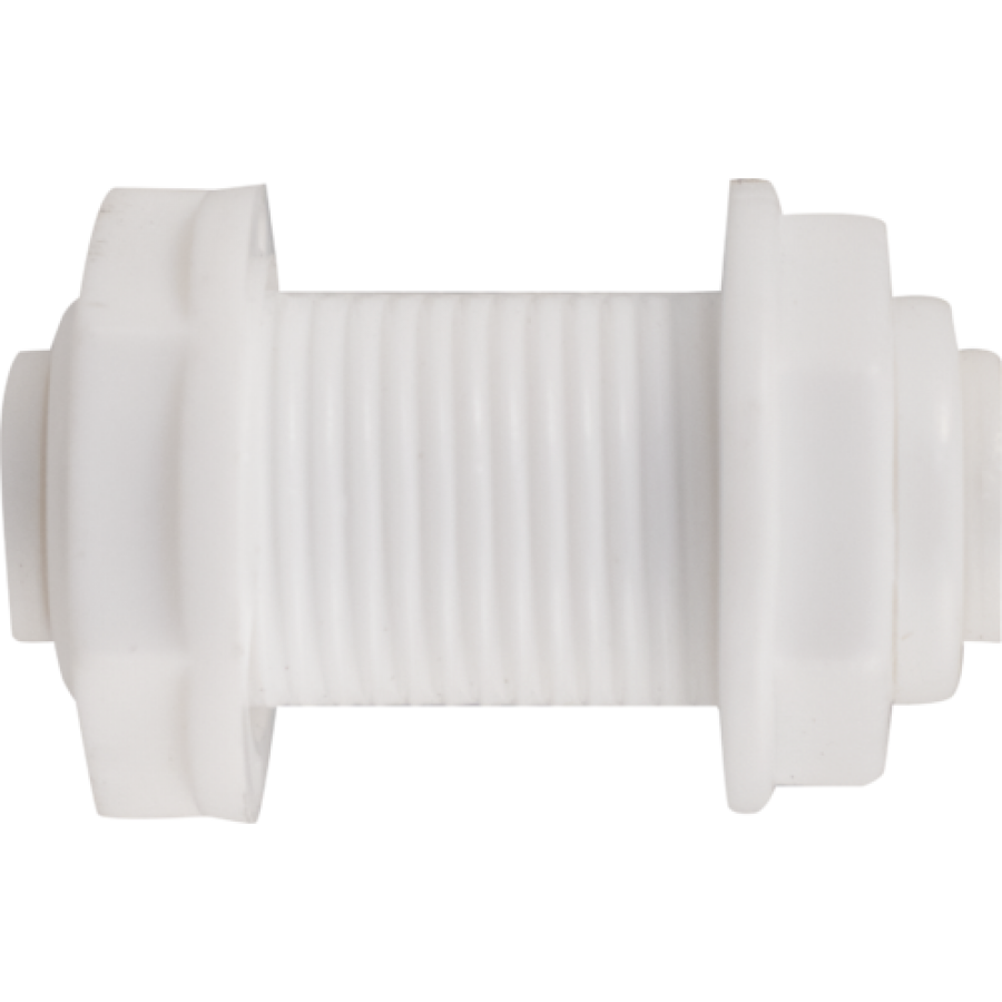 Monotight Push-In Fitting - 6.35 mm (1/4 in.) Female Bulkhead Duotight Compatible