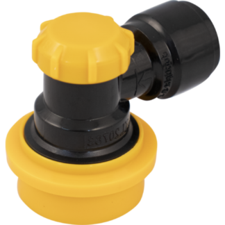 Duotight Ball Lock QD Beverage Out | Quick Disconnect Bev Out Push-In Fitting 9.5mm