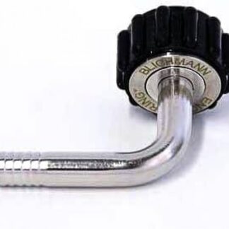Blichmann Stainless QuickConnector - 3/8 in. 90 Deg Elbow Barb