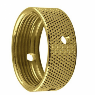 Standard Faucet Coupling Nut (Collar) Knurled PVD Gold