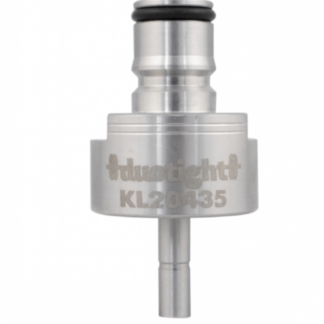 Carbonation and Line Cleaning Ball Lock Quick Disconnect (QD) Cap - Stainless - Duotight Compatible