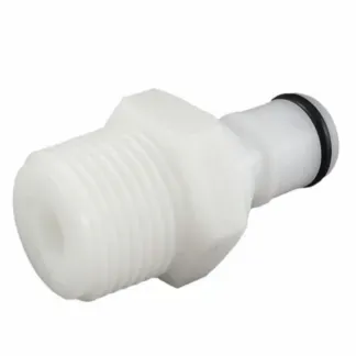 Quick Disconnect Plastic Male x 3/8" MPT No Check Valve