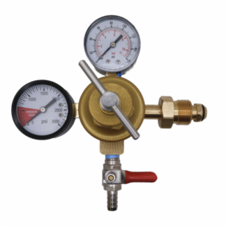 Foxx Assembly Dual Gauge Nitrogen Regulator - 160 PSI