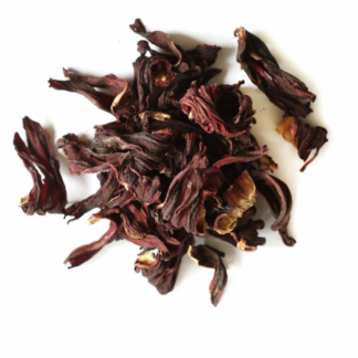 Whole Dried Hibiscus Flower - 1oz