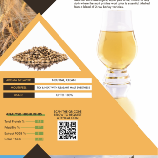Root Shoot Low Color Pilsner (1.5-1.9L) 1lb