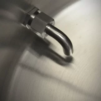 Anvil Stainless Steel Dip Tube - Includes Nut and O-Ring