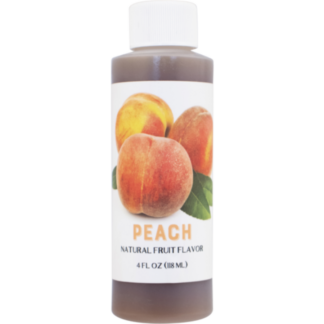 Natural Peach Flavoring Extract 4oz