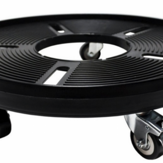 Large Keg Dolly, 16" Dia. (Black) Stack!Co