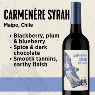 Tinto Fuego Carmenère Syrah Wine Making Kit | VineCo Global Passport Series™ 2026 |