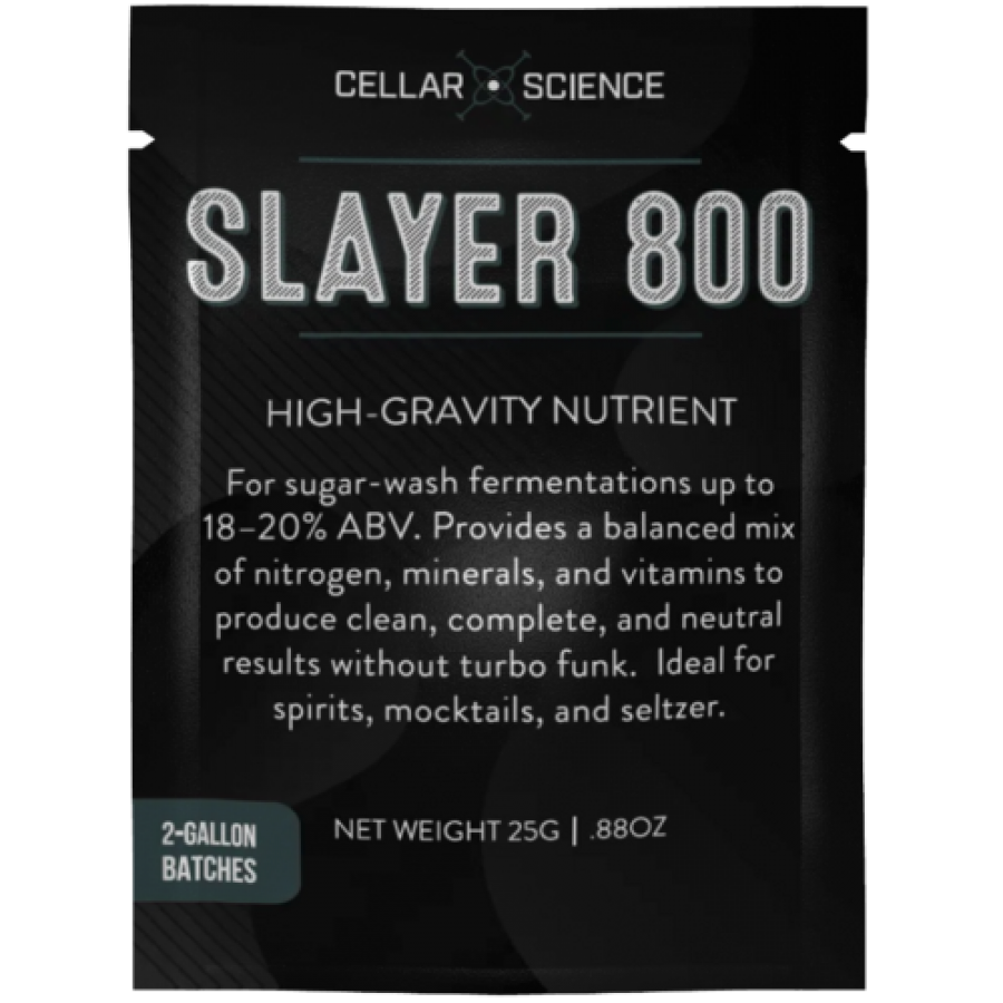 CellarScience® Slayer 800 | High-Gravity Nutrient - 25g