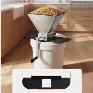 Generic Grain Mill - 2 roller adjustable with hopper and base