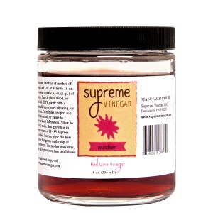 Supreme Red Wine Mother of Vinegar 8oz
