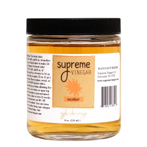 Supreme Apple Cider Mother of Vinegar 8oz