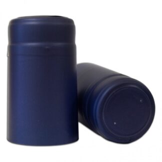 Matte Navy Blue PVC Shrink Capsule 30/Bag