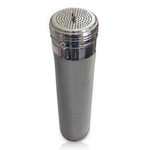Stainless Steel Dry Hopping Filter - 11.75" 300 Micron Hop Filter w/Lid