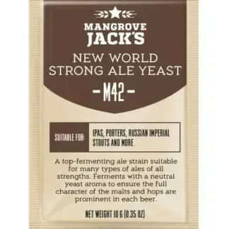 Mangrove Jack's Dried Yeast New World Strong Ale M42 - 10g