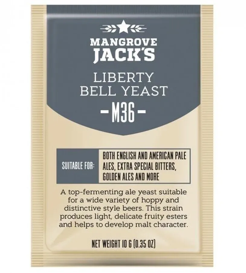 Mangrove Jack's CS Dried Yeast Liberty Bell Ale M36 - 10g